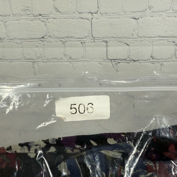 Cristopher & Banks Blouse Women XL  Whimsigoth Sheer Lined V Neck 3/4 Sleeve Top - Picture 11 of 11